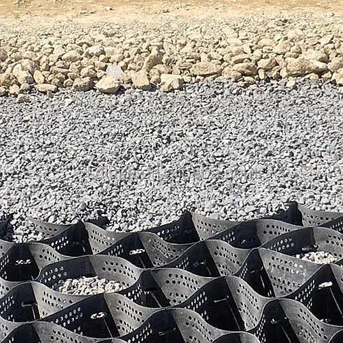 100mm 200mm Height HDPE Geocell used for Road Construction