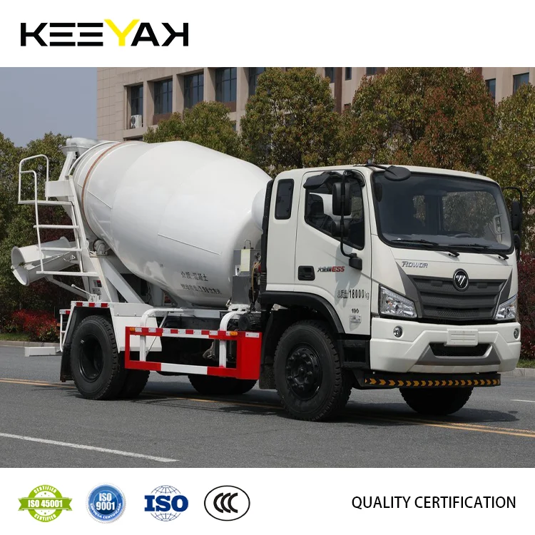 Hino Howo 6m3 8m3 9m3 10m3 12m3 16m3 Cement Concrete Mixer Truck for Sale