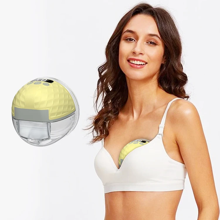 Anly Kiss Breastfeeding Milk Extractors Pump Electric Breast Pumps Portable Wearable Hands Free  Breast Pump Wholesale OEM