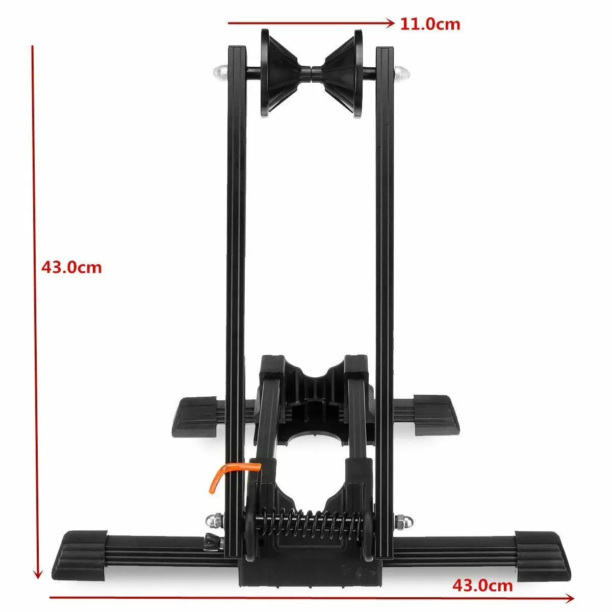 Portable bicycle parking rack foldable indoor bike storage rack bike floor parking rack can park fat tires