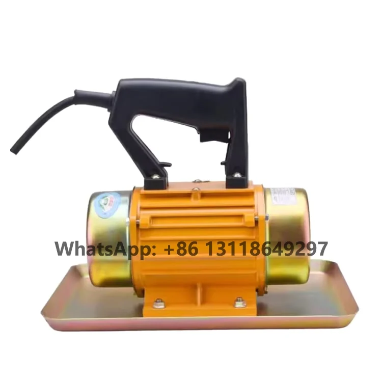 Hot Sale 250W Small Cement Vibrating Machine Troweling Concrete Vibrator Flat Plate External Portable Electric Concrete Vibrator