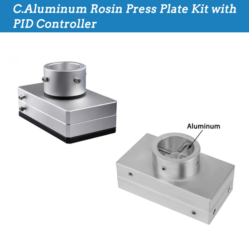 Wholesales Dual Heating Rosin Press Plates,rosin pre press mold,Rosin Press Filter Bags