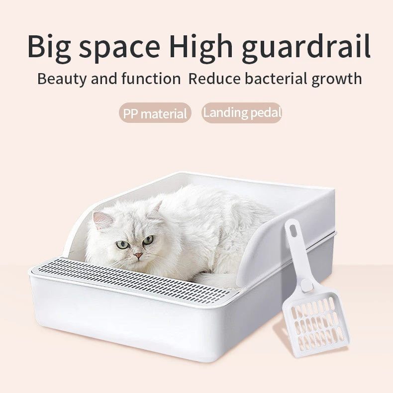 
factory price detachable cat litter box pet toilet 
