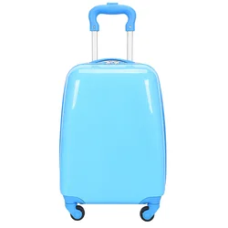 Cheap Cartoon Travel Trolley Bags 4 Wheel Luggage Suitcase ABS Luggage Sets 16 Inch with Combination Lock