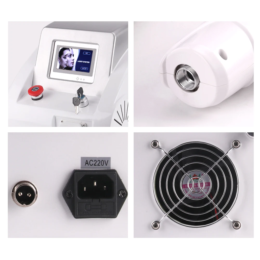 TUYING Q switched nd yag laser tattoo removal treatment machine
