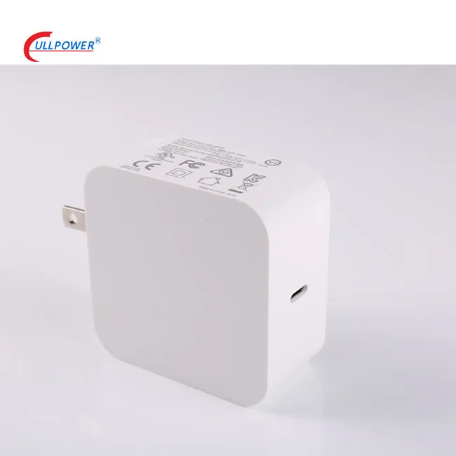 UL FCC CE вас PSE NOM сертификаты 45 Вт USB-C PD адаптер