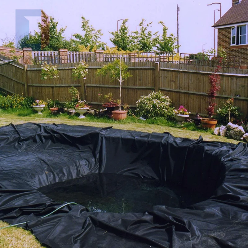 China supplier Waterproof HDPE Geomembrane Shrimp Fish Farm Pond Liner  0.75mm 1mm HDPE Geomembrane