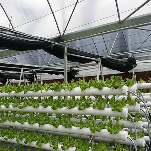 High quality hydrophonic growing systems hydroponics grow kit system greenhouse frame for vegetables