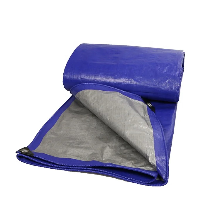 Blue Tarps Waterproof Sun Shelter Heavy-Duty PE Tarpaulin