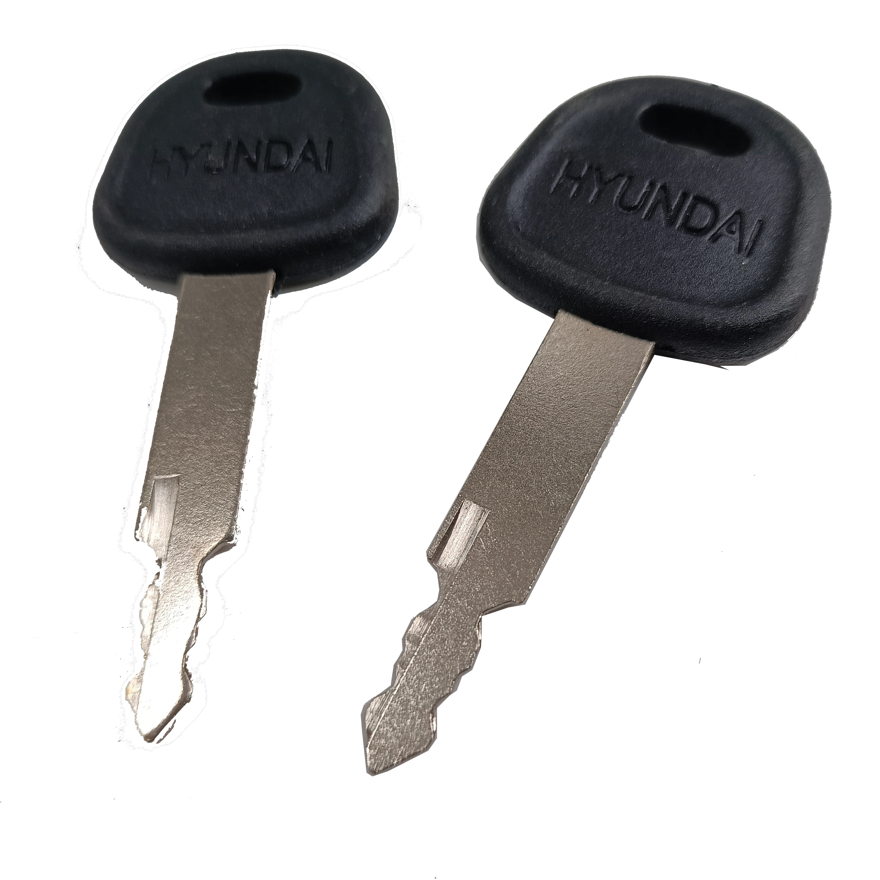Excavator keys starting key side door key for HYUNDAI