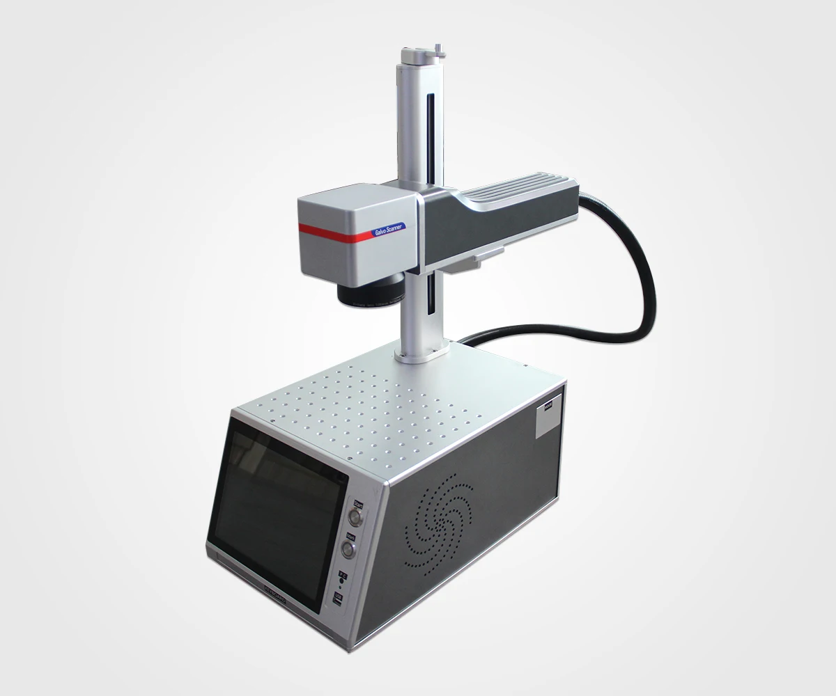 3D dynamic Auto Focus 3D 20w 30w 50w fiber laser marking machine with stainless steel
