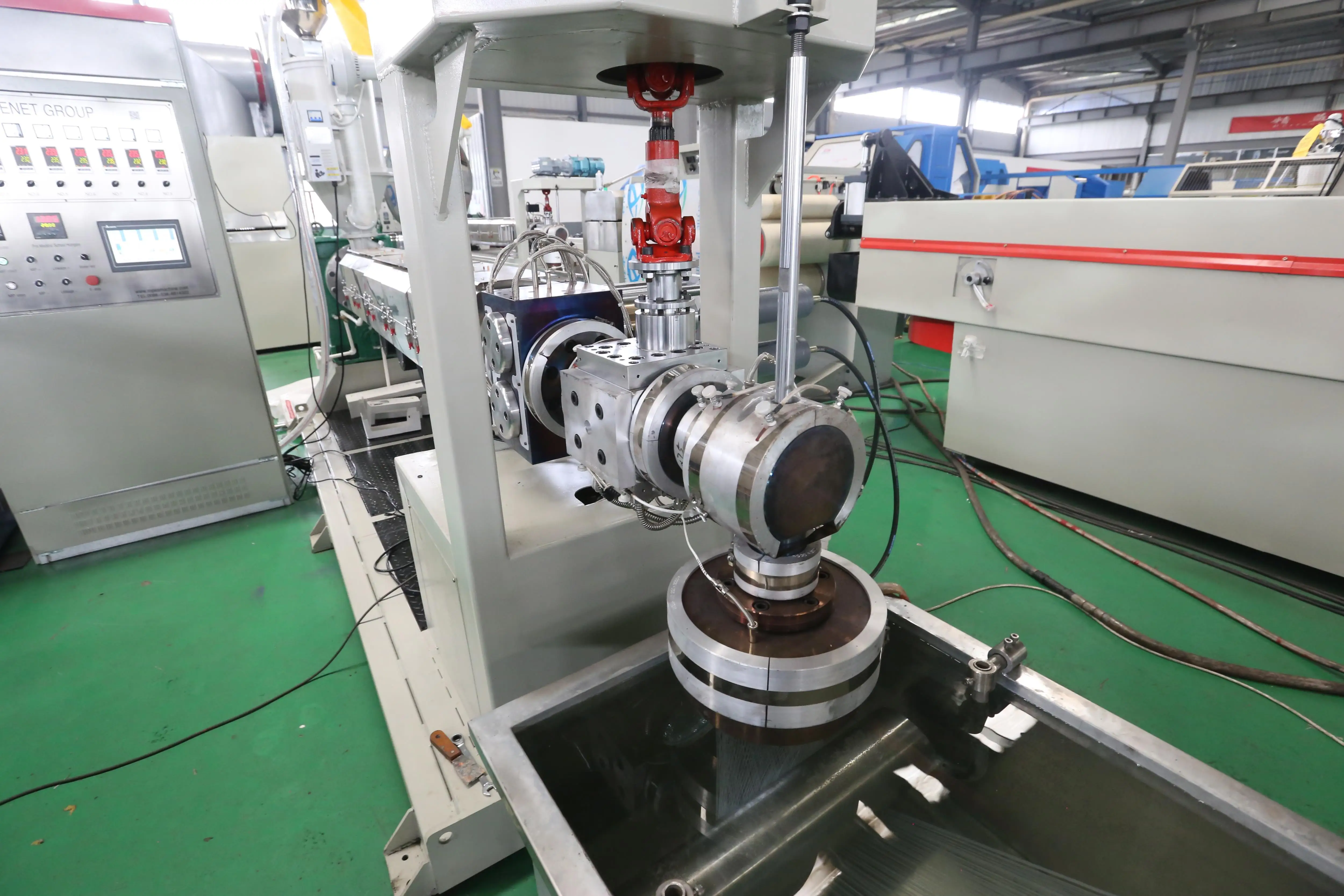 monofilament extrusion line for polyester pet pa nylon zipper line extruder machine