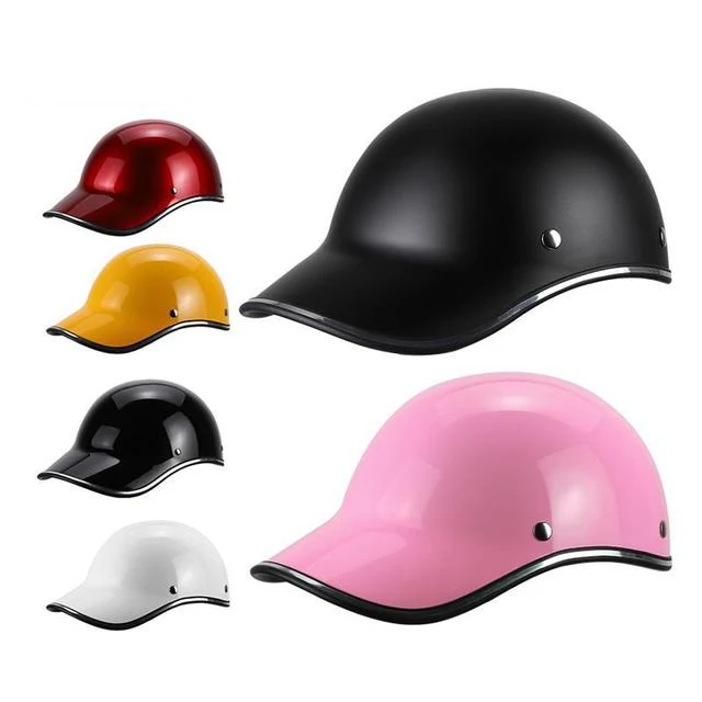 Бейсболка на мотошлем для мужчин и женщин, кепка для езды на мотоцикле и велосипеде с аккумулятором