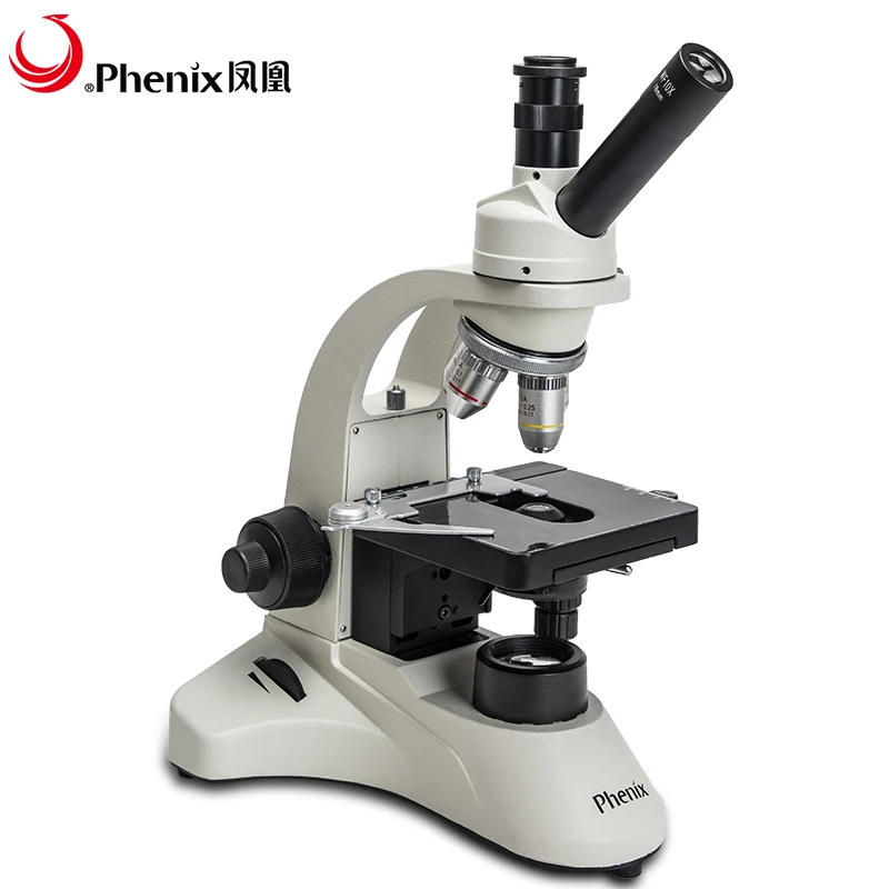 Phenix 5MP CMOS Camera 40X-1600X Compound Digital Biological Microscope for School Students