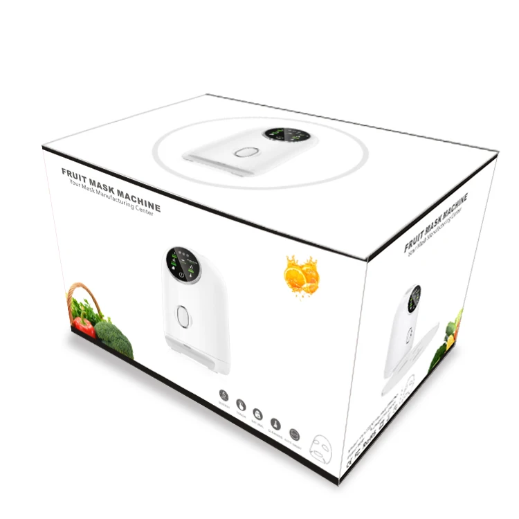 new arrival Multifunction Smart Fruit Diy Facial Mask Making Machine Natural Face Spa
