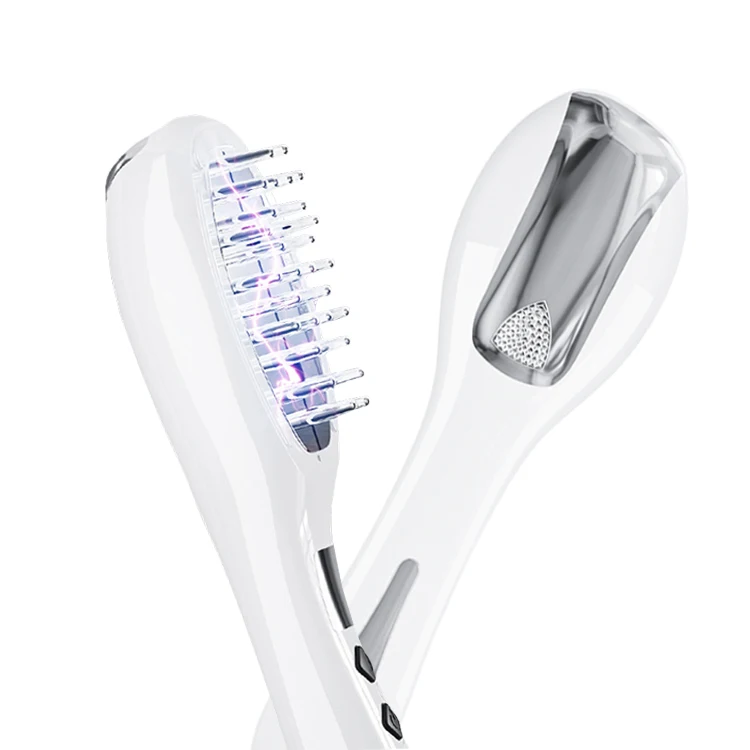 New Professional Hair Scalp Oil Applicator Scalp Care Massage  EMS Microcurrent Multi-function Hair growth Massage comb Electric