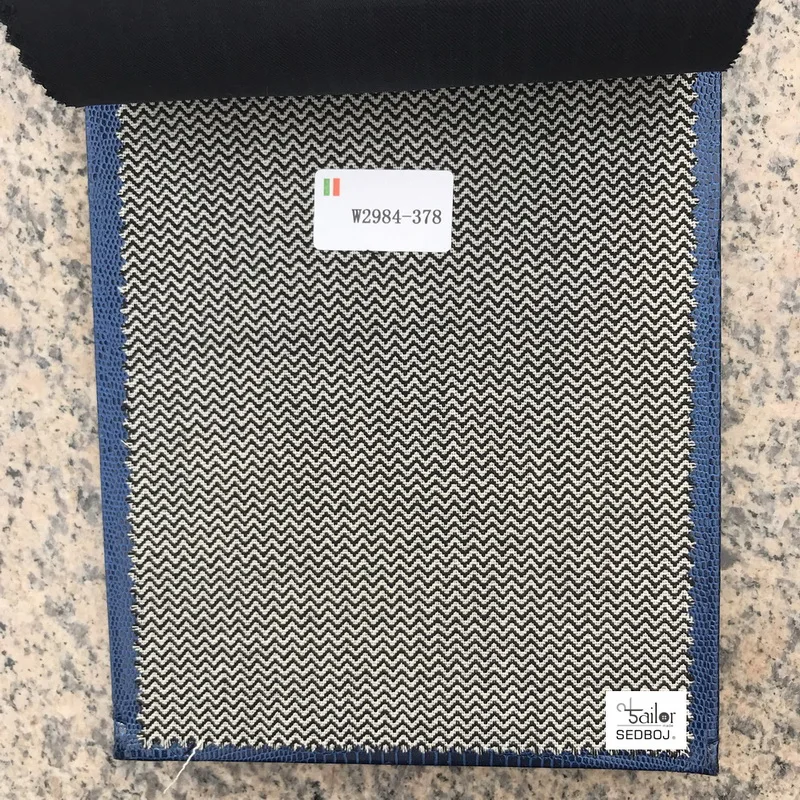 
Custom made Mens suit wool fabrics good sale wide stripe for ready stock merino wool stripe fabric for mens suits 