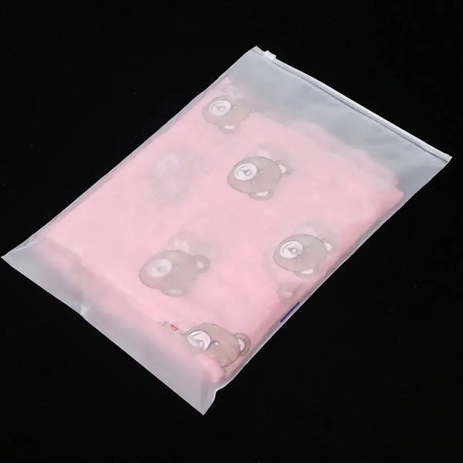 Custom Zip Lock Bag For Clothing Brand Apparel Packaging Bags Polythene Personalised Garment Packaging Zip Package