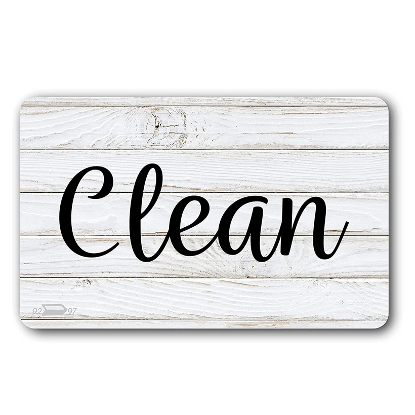 Customised Diy Preferential Price Dirty Clean Calendar Fridge Magnets