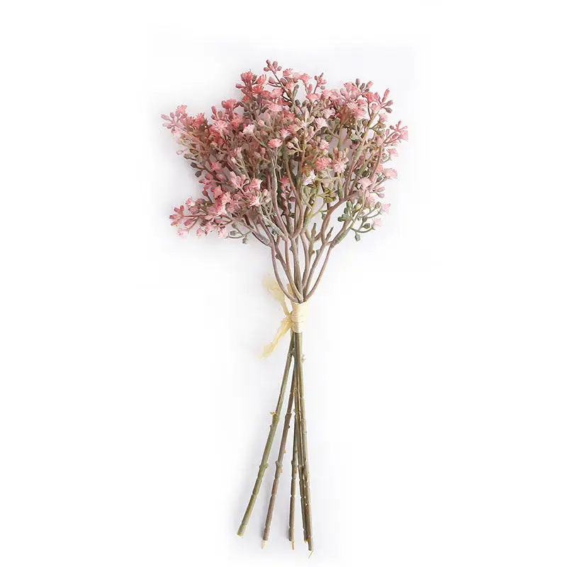 High Quality Small Artificial Daisy Flowers Silk Pink Yellow Blue Flowers Outdoor UV Resistant For Home Decoration