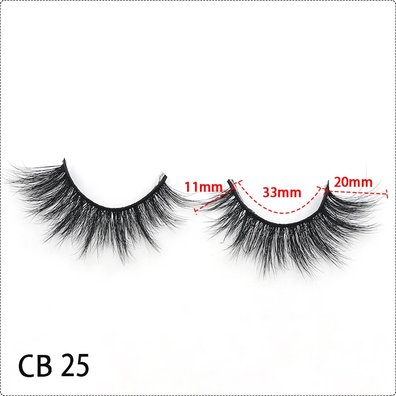 100 Pair Coloured 25 Mm 5D 4 Pieces D Curl Fluffy 20 Pairs Dramatic Siberian Handmade Eyelashes Mink Wholsale Lashes