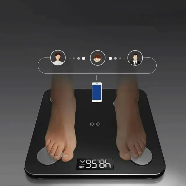 Smart electronic health scale body fat scale human health  fitness gym household smart weighing scale