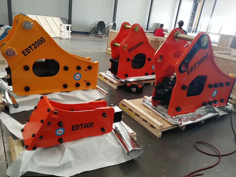 EDDIE68/EDT400/SB40 New Models Hydraulic Breakers Side Type for 4~7 Ton Excavator