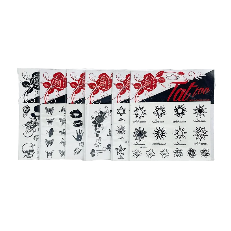 Custom Temporary Tattoo Sticker Tattoo Stencils for Body Art Tattoo Sticker