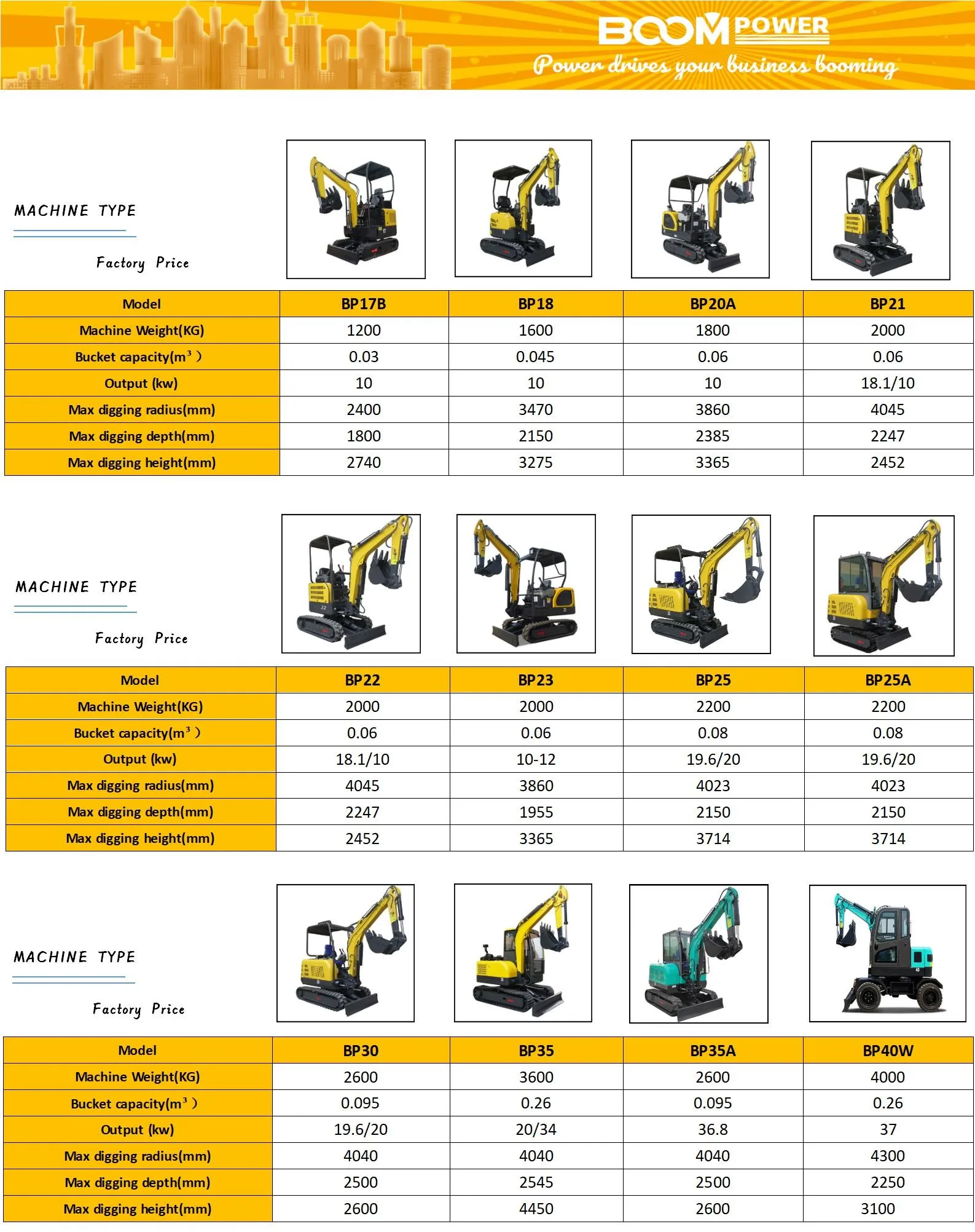 1600kg mini excavator tractor wholesale price excavator garden use mini digger tractor