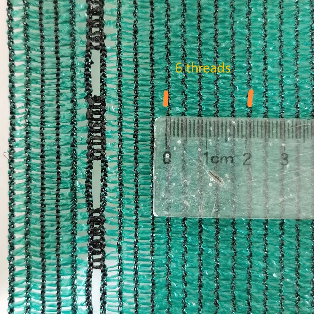 Sun Protection Plastic HDEP Green Shade Net For Agricultural