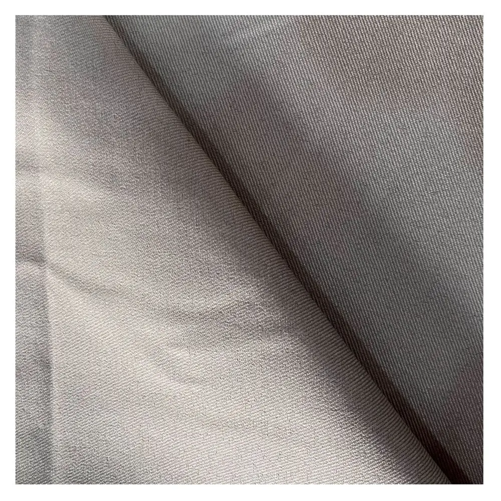 Hot selling 240gsm 60%cotton 37%poly 3%spandex CVC woven twill stretch fabric For trousers/work wear/uniform/overcoat/cheap