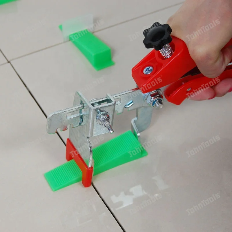 John Tools 8119-8S Tile Leveling System kit with Wedge  Clip Pliers tile leveler best hand tile install tool leveling system