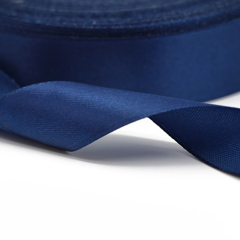 Wholesale 2.5cm Colorful Flower Packaging Ribbon Handmade Grosgrain 100% Polyester Clothing Grosgrain