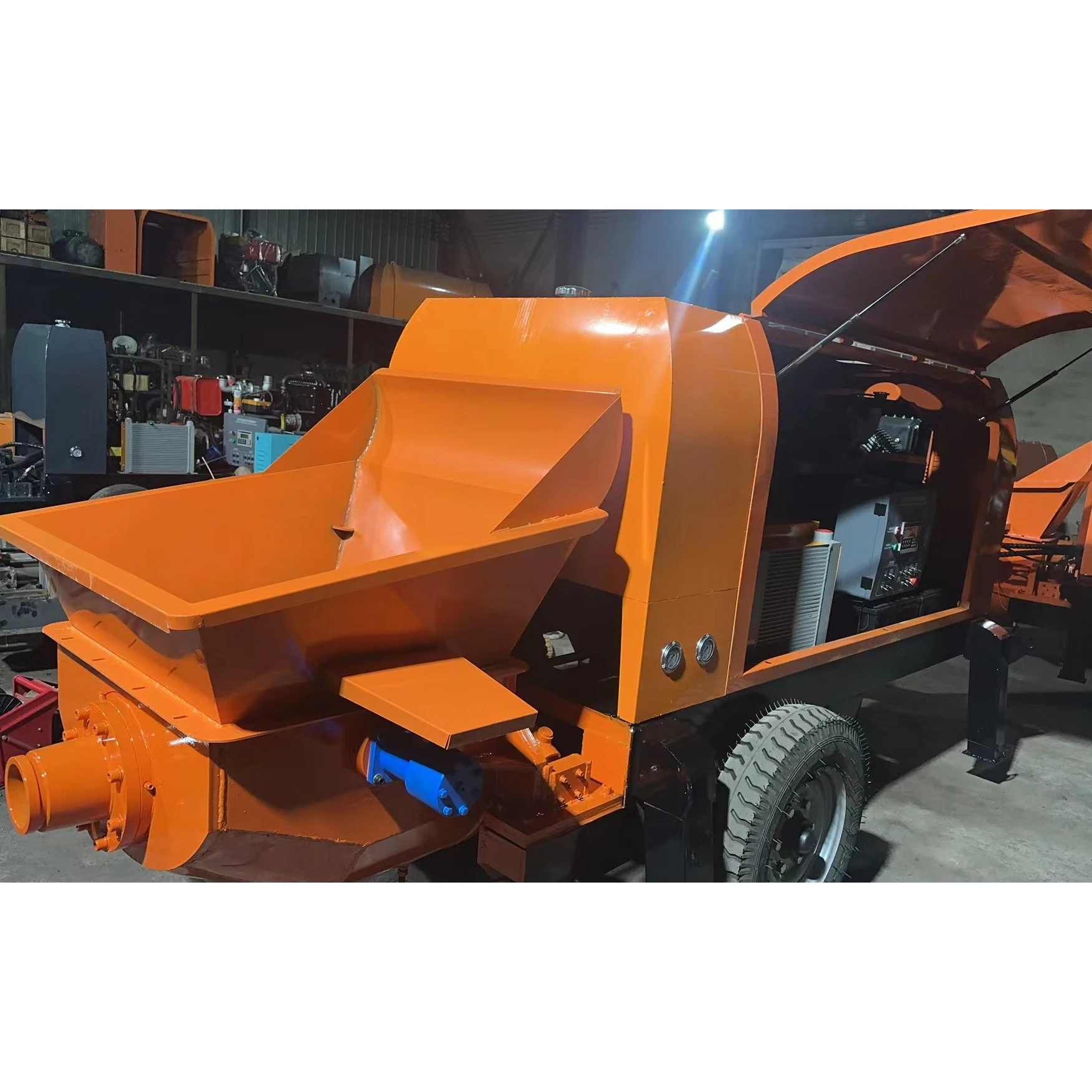 China New Good Performance Small Concrete Pump Mini Concrete Pump Concrete Pump For Sale
