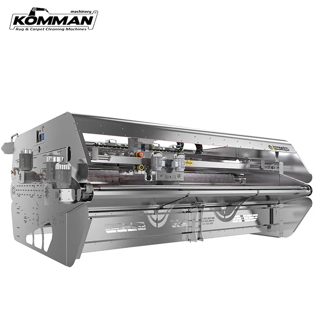 
Automatic Industrial Carpet/Rug Cleaning Machine- Commercial Rug Washer.2.50 meters conveyor surface 