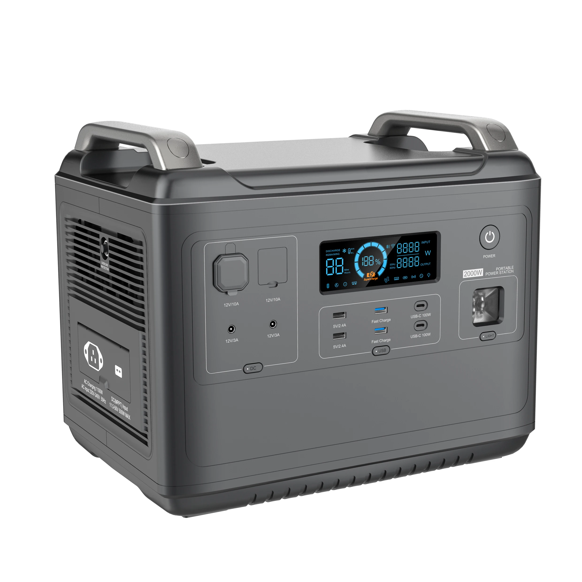 2000W lithium iron phosphate Portable Power Station