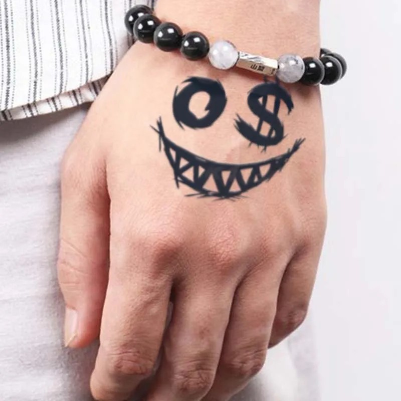 H6 Long Lasting Herbal Juice Semi-Permanent Girl Men Beauty Realistic waterproof Temporary Design Tattoo Stencil Sticker