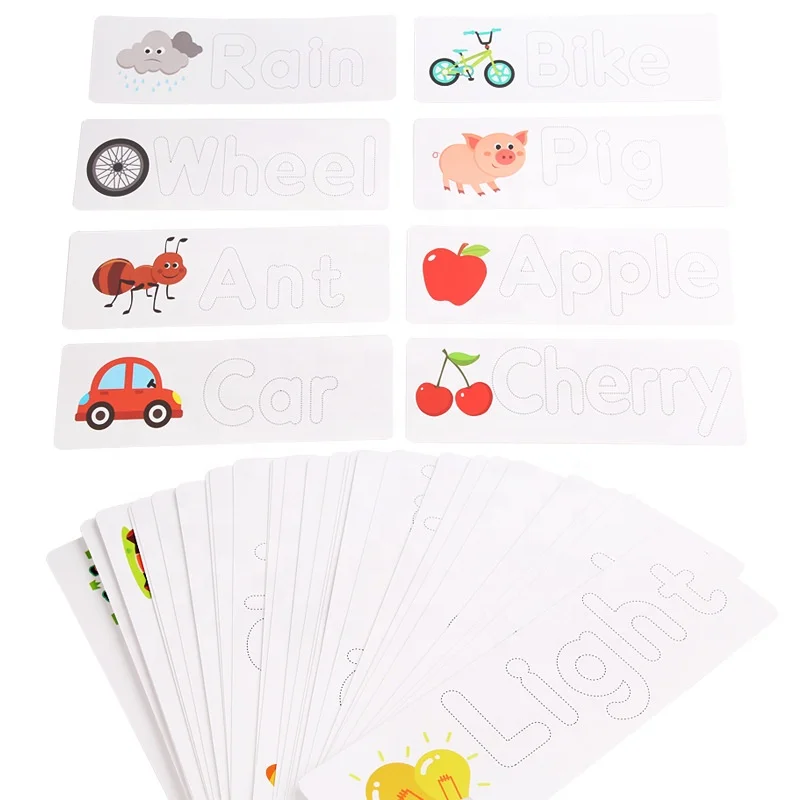 Wooden Toys Educational Montessori Kids DIY Wooden Alphabet Crafts Educational Letters Colorful Craft Jigsaw Puzzles