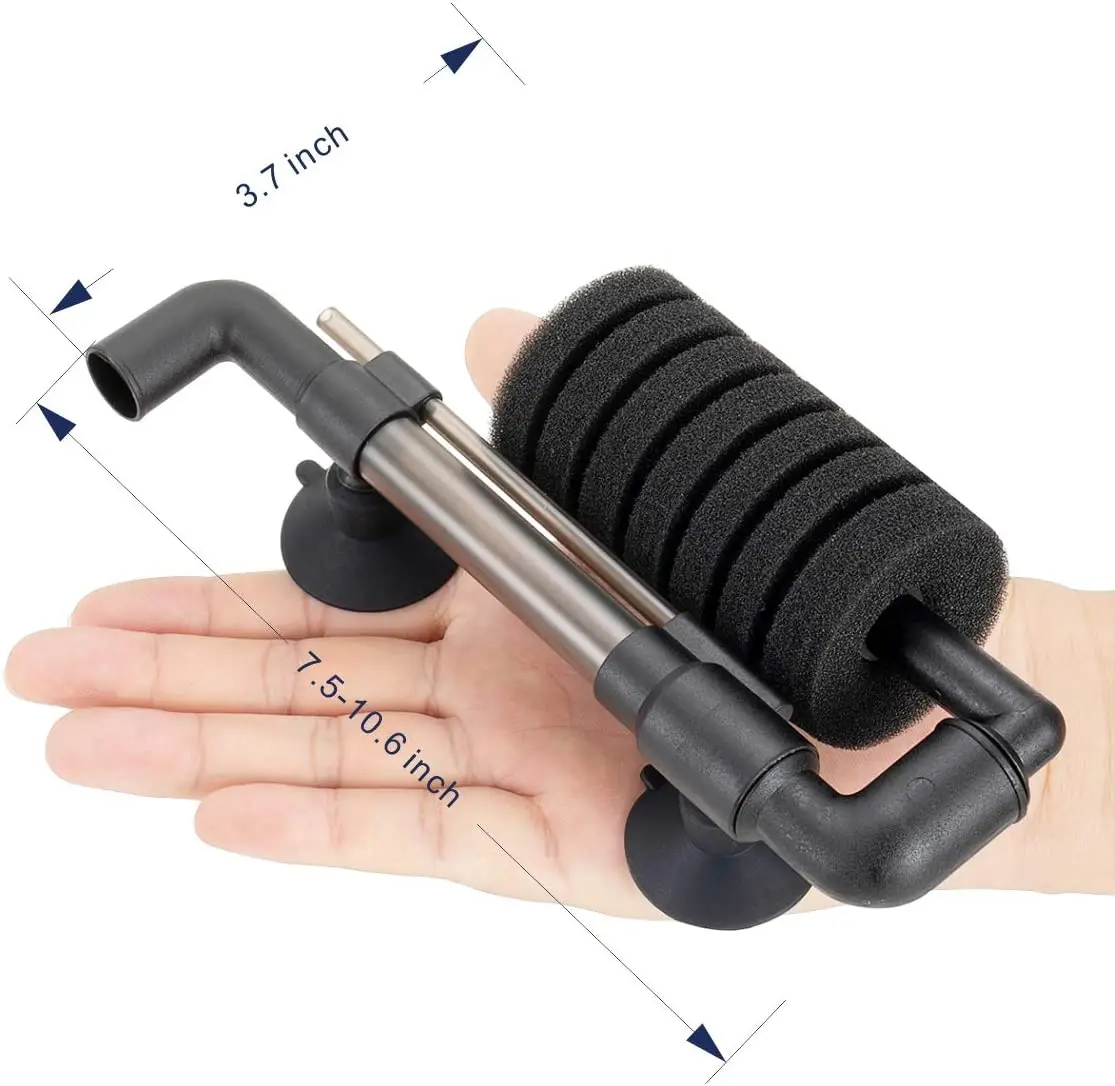 Hygger Aquarium Fish Tank Water Cleaning Filter Single Sponge Filter HG-908-SINGLE-M