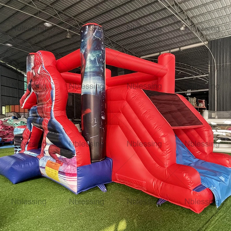 Bounce House Inflatable Kids Jumping small custom Spiderman inflatable bouncy castles Jump Inflatable Bounce