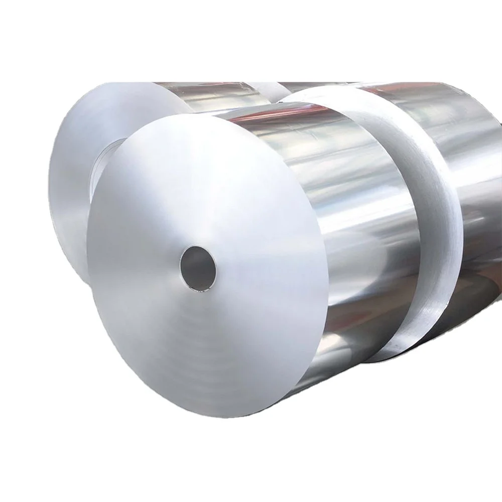 Manufacturer 8011 aluminum foil roll for household raw material for small rolls