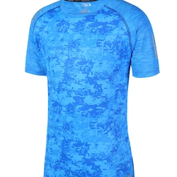 High Quality Short Sleeve Round Neck Plain Color Slim Fit Blank Mercerized T-shirt