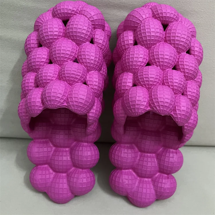 New Custom Tan Black Tie dye yellow blue pink Plain Cute Lady Women Size 8 Size 9 Message Rhinestone Bubble Slides Slippers