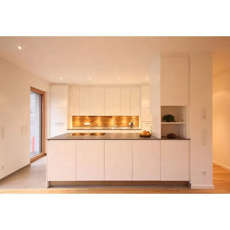 Modern Popular Lacquer Finish Cabinet Stone Island cabinet Kitchen Furniture