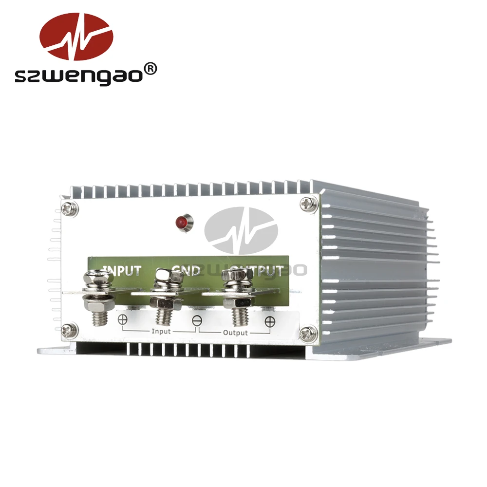 Оптовая продажа с фабрики 20A 30A dc преобразователь постоянного тока 12v до 28v источник питания для автомобильного кондиционера