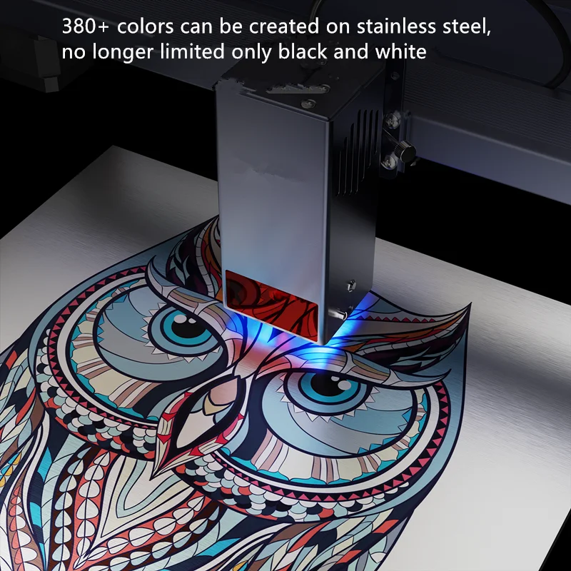 10W 20W 40w Desktop textile cloth fabric acrylic leather bamboo silicone wood laser engraver mini cutter machines