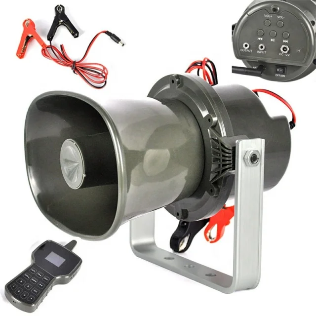 New Hunting MP3 Bird Caller Decoy Sound Player Speaker Predator 60W   with remote control CP590