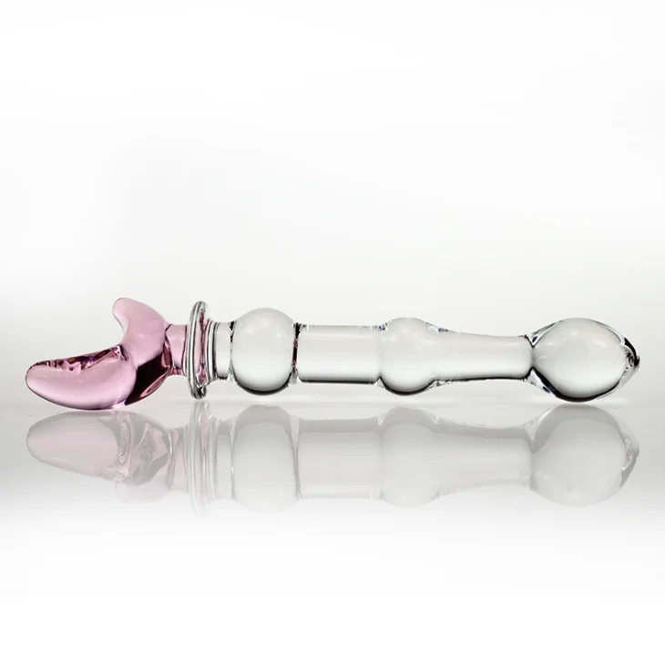 Dildo Anal Glass Adult Sex Toys Borosilicate Pyrex Wand Heart Shape Crystal Glass Dildo For Women