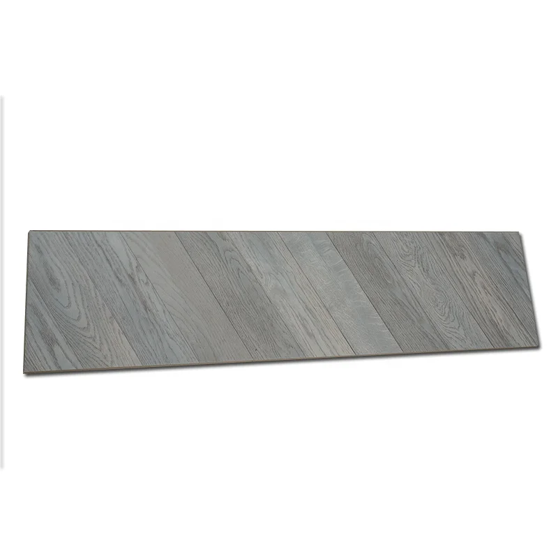 Natural colour solid hardwood oak herringbone laminate flooring for indoor residential