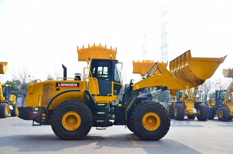 Тяжелый колесный погрузчик Lw900Kn 9 тонн по низкой цене